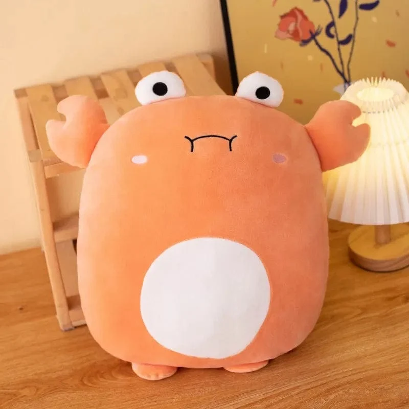40 cm Kuscheliger Squishy Pinguin Schwein Kaninchen Panda Krabbe Kawaii Zoo Tier Plüsch Kissen Weiches Plushie Peluche Puppe Kinder Geburtstagsgeschenk
