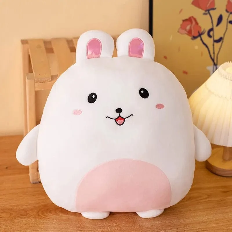 40 cm Kuscheliger Squishy Pinguin Schwein Kaninchen Panda Krabbe Kawaii Zoo Tier Plüsch Kissen Weiches Plushie Peluche Puppe Kinder Geburtstagsgeschenk