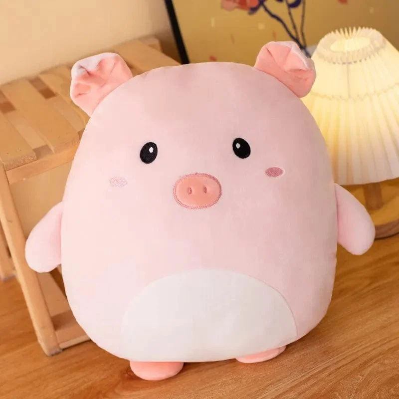 40 cm Kuscheliger Squishy Pinguin Schwein Kaninchen Panda Krabbe Kawaii Zoo Tier Plüsch Kissen Weiches Plushie Peluche Puppe Kinder Geburtstagsgeschenk