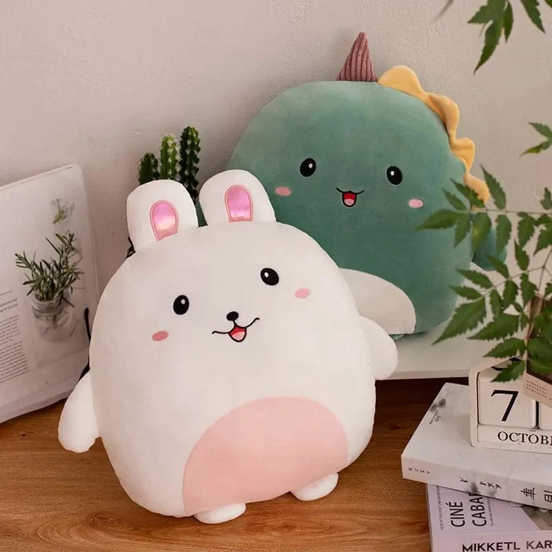 40 cm Kuscheliger Squishy Pinguin Schwein Kaninchen Panda Krabbe Kawaii Zoo Tier Plüsch Kissen Weiches Plushie Peluche Puppe Kinder Geburtstagsgeschenk