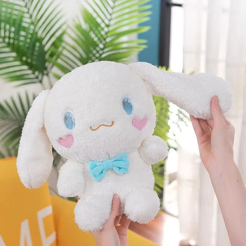 Cinnamoroll Plüschtiere, Cartoon-Hund mit großen Ohren, Puppe, kleines weißes Hundespielzeug, gibt der besten Freundin Mädchen Schlafkissen, Dekoration, Plüschpuppe