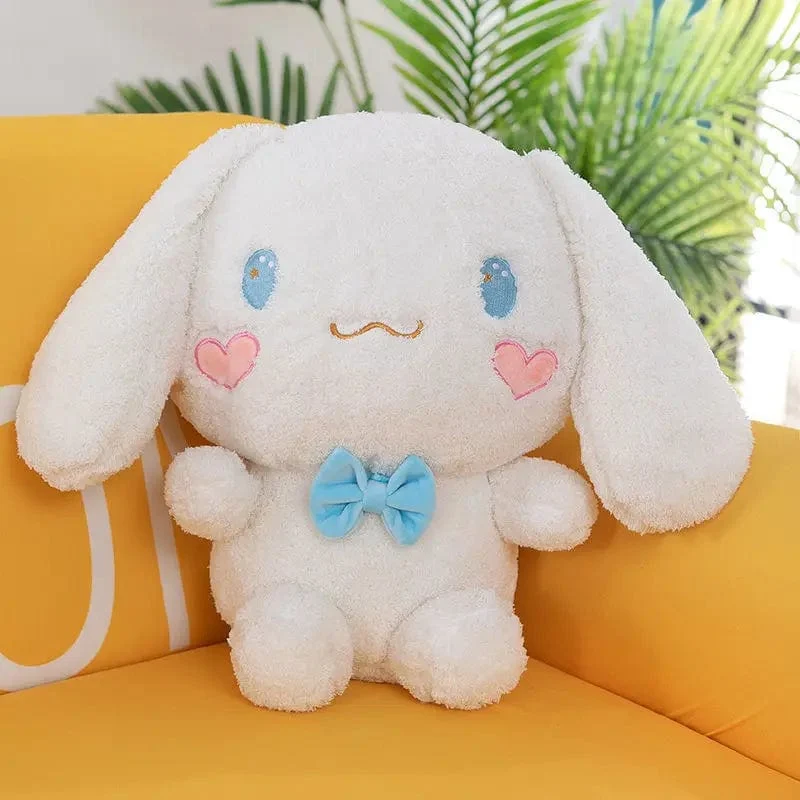 Cinnamoroll Plüschtiere, Cartoon-Hund mit großen Ohren, Puppe, kleines weißes Hundespielzeug, gibt der besten Freundin Mädchen Schlafkissen, Dekoration, Plüschpuppe