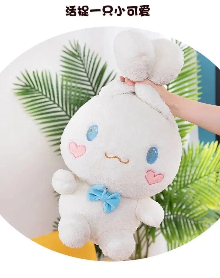 Cinnamoroll Plüschtiere, Cartoon-Hund mit großen Ohren, Puppe, kleines weißes Hundespielzeug, gibt der besten Freundin Mädchen Schlafkissen, Dekoration, Plüschpuppe
