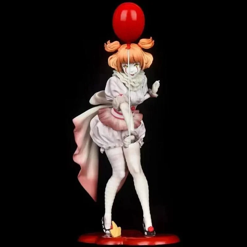 NECA Pennywise Joker Action Figur Spielzeug Puppe Horror Halloween Weihnachten Geschenk 18cm Bücherregal Ornament