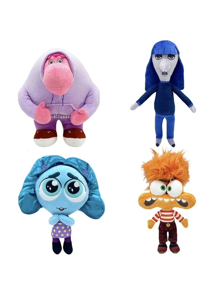 Neue Inside Out 2 Anime Figur Plüsch Spielzeug Ennui Angst Neid Verlegenheit Puppe Plüsch Inside Out Action Figur Puppe Spielzeug Kind Geschenk