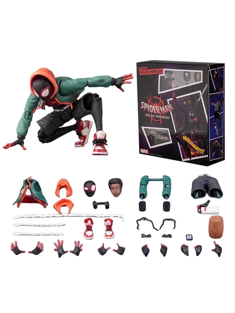 Miles Morales Actionfigur Spider-Man: A New Universe Spiderman-Figur Spielzeug Kindersammlung Geschenk