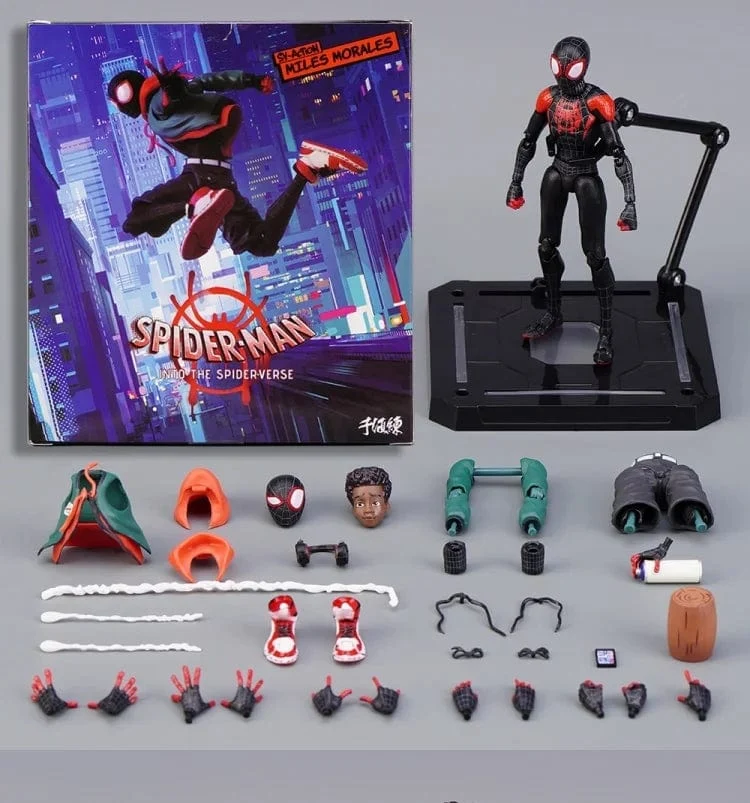Miles Morales Actionfigur Spider-Man: A New Universe Spiderman-Figur Spielzeug Kindersammlung Geschenk