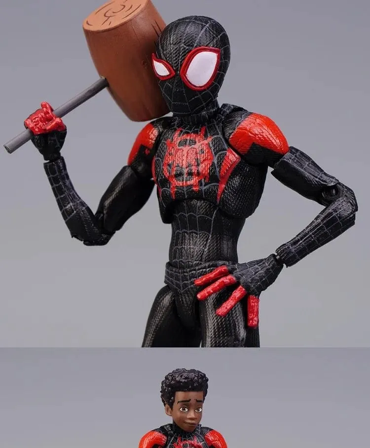 Miles Morales Actionfigur Spider-Man: A New Universe Spiderman-Figur Spielzeug Kindersammlung Geschenk