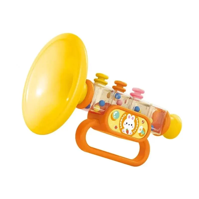 Kleines Kaninchenhorn Kinderspielzeug, Baby bläst Cartoon-Mundharmonika-Pfeife Musikinstrument