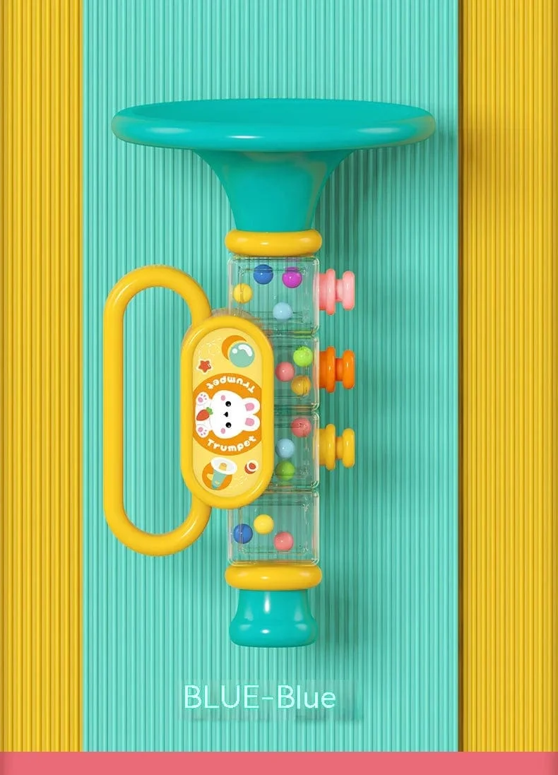 Kleines Kaninchenhorn Kinderspielzeug, Baby bläst Cartoon-Mundharmonika-Pfeife Musikinstrument