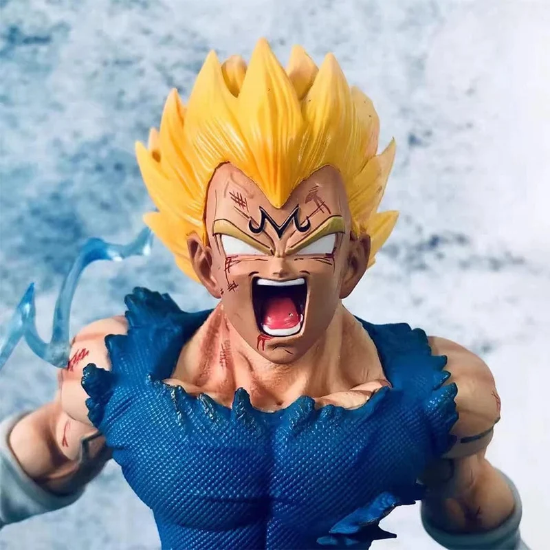 32CM28MC Dragon Ball Z GK Figur MAXIMATIC Der Vegeta Super Saiyajin Sohn Majin Vegeta Selbstzerstörung Vegeta Figur Spielzeug Modell Geschenk