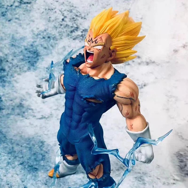 32CM28MC Dragon Ball Z GK Figur MAXIMATIC Der Vegeta Super Saiyajin Sohn Majin Vegeta Selbstzerstörung Vegeta Figur Spielzeug Modell Geschenk