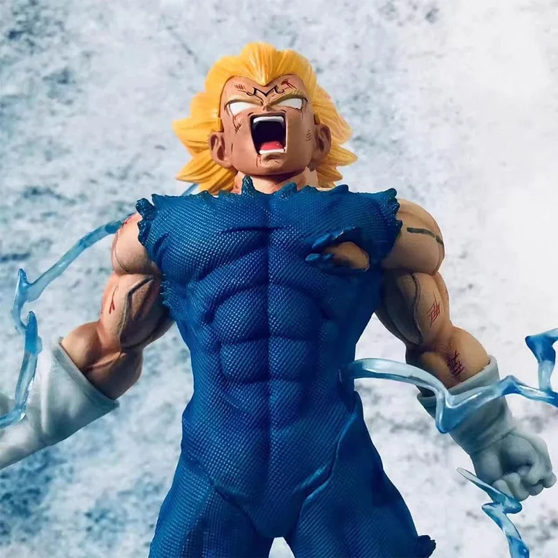 32CM28MC Dragon Ball Z GK Figur MAXIMATIC Der Vegeta Super Saiyajin Sohn Majin Vegeta Selbstzerstörung Vegeta Figur Spielzeug Modell Geschenk