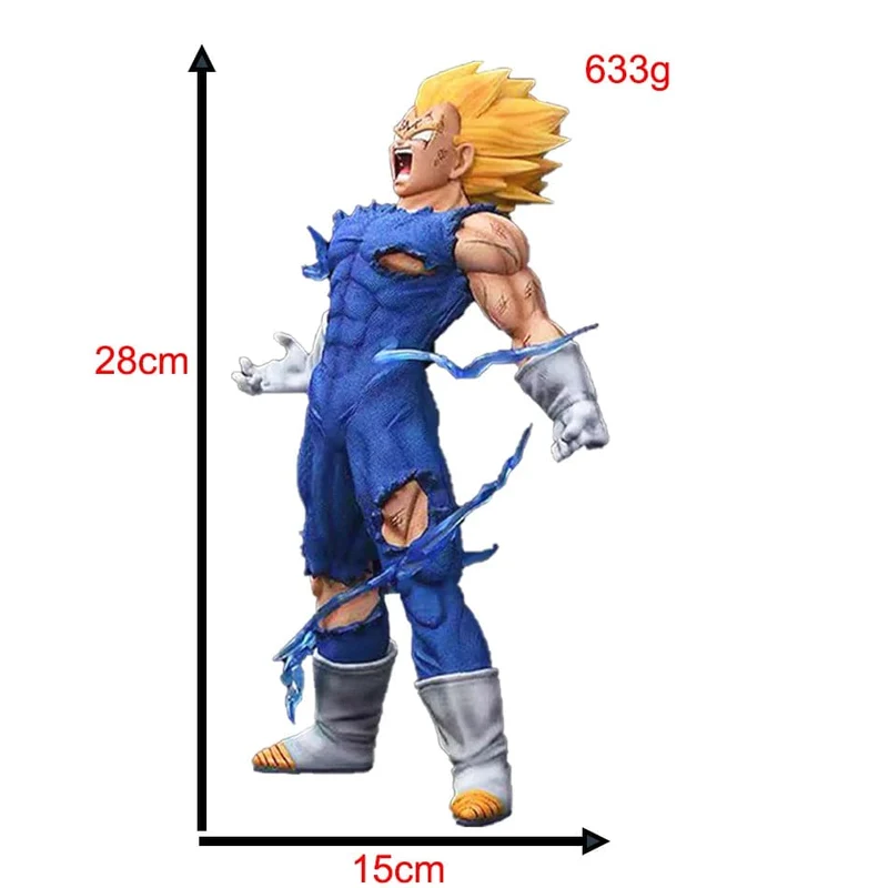32CM28MC Dragon Ball Z GK Figur MAXIMATIC Der Vegeta Super Saiyajin Sohn Majin Vegeta Selbstzerstörung Vegeta Figur Spielzeug Modell Geschenk
