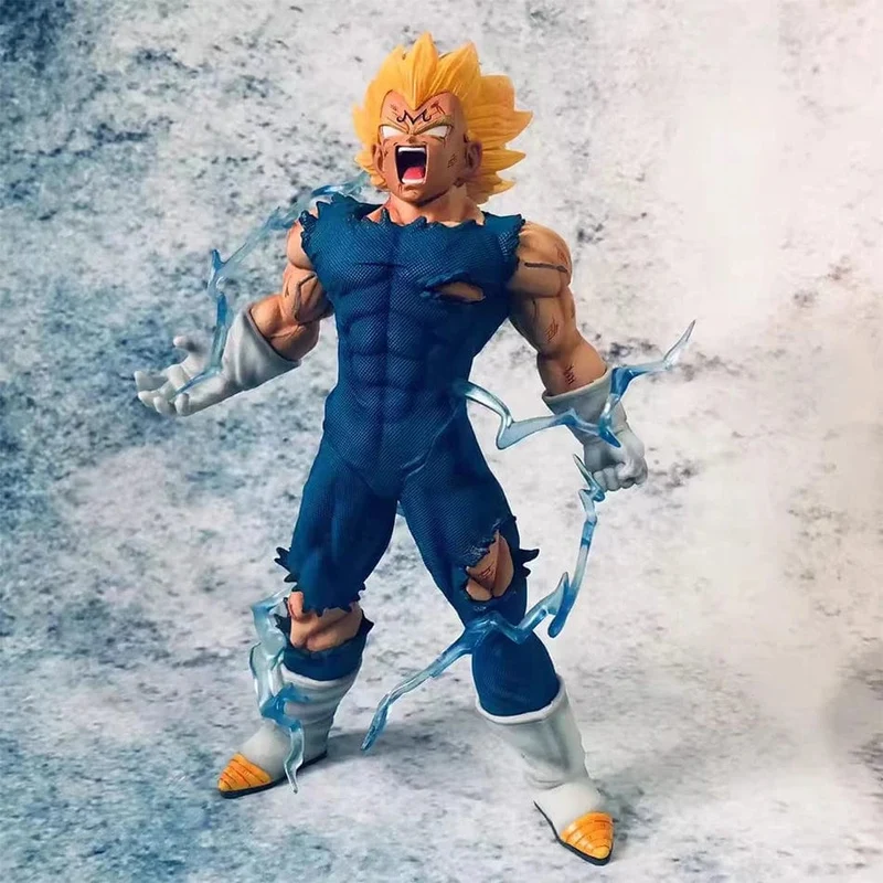 32CM28MC Dragon Ball Z GK Figur MAXIMATIC Der Vegeta Super Saiyajin Sohn Majin Vegeta Selbstzerstörung Vegeta Figur Spielzeug Modell Geschenk