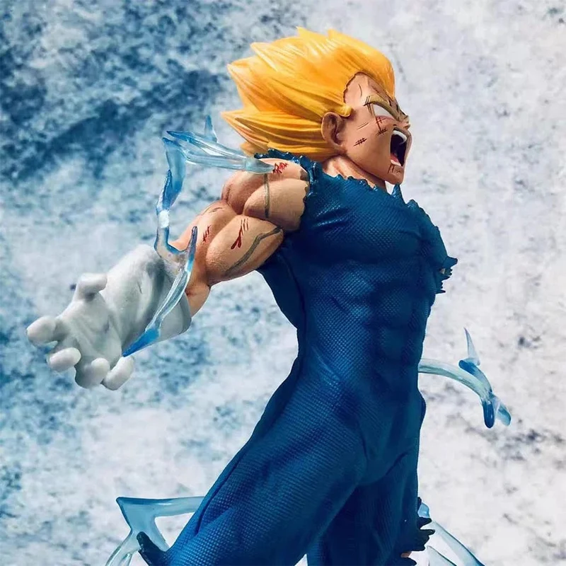 32CM28MC Dragon Ball Z GK Figur MAXIMATIC Der Vegeta Super Saiyajin Sohn Majin Vegeta Selbstzerstörung Vegeta Figur Spielzeug Modell Geschenk