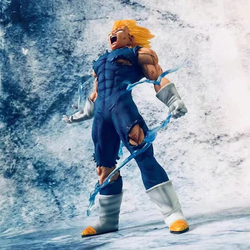 32CM28MC Dragon Ball Z GK Figur MAXIMATIC Der Vegeta Super Saiyajin Sohn Majin Vegeta Selbstzerstörung Vegeta Figur Spielzeug Modell Geschenk