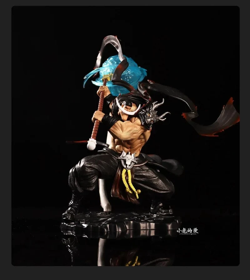 29 cm Weißer Bart Edward Newgate Anime One Pieceed Vier Kaiser Tiens Leuchtende Actionfigur Sammlermodell Spielzeug Geburtstagsgeschenk