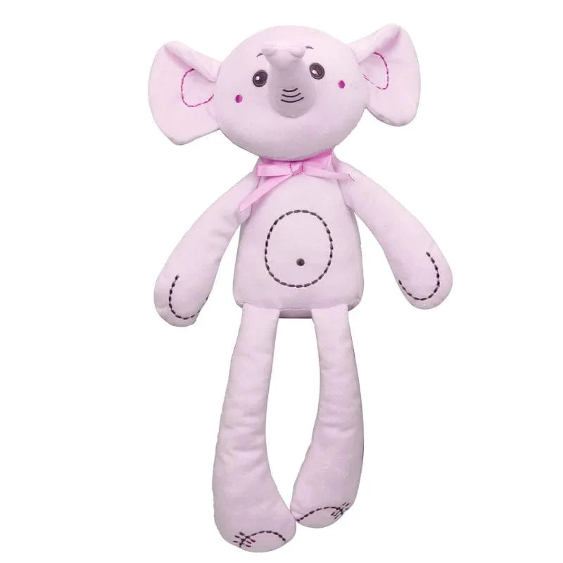 Baby Plüsch Kaninchen Handpuppe Weiche Krippe Kinderwagen Säugling Schlaf Beruhigende Puppe Mobile Kinderwagen Kinder Hängenden Ring Spielzeug Für Kinder Geschenk