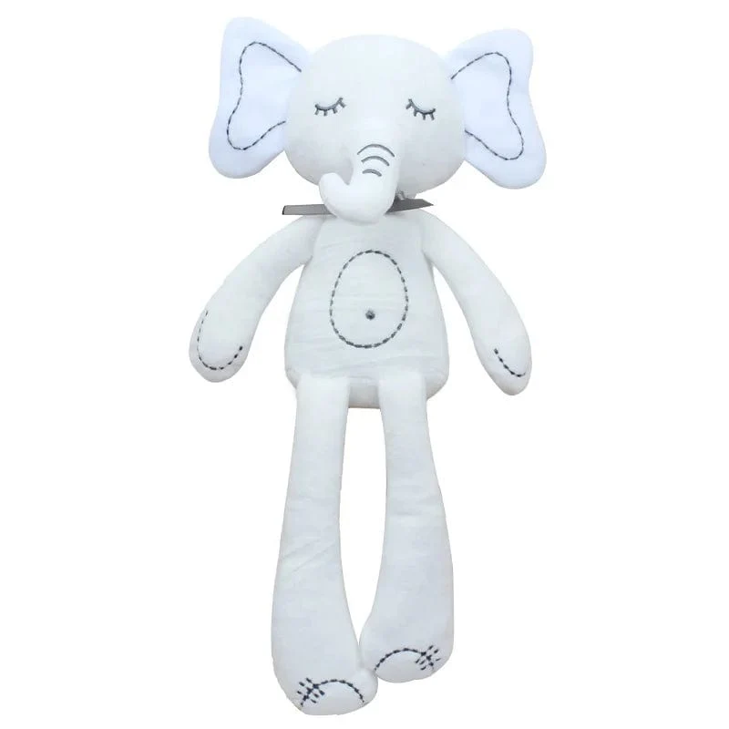 Baby Plüsch Kaninchen Handpuppe Weiche Krippe Kinderwagen Säugling Schlaf Beruhigende Puppe Mobile Kinderwagen Kinder Hängenden Ring Spielzeug Für Kinder Geschenk