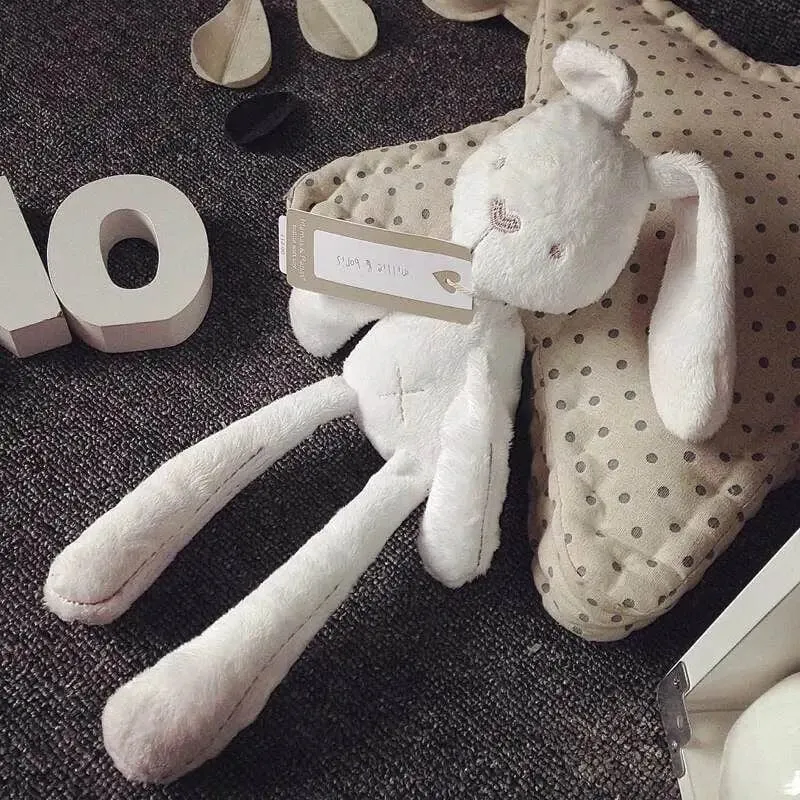 42CM Niedlichen Kaninchen Puppe Baby Weiche Plüsch Spielzeug Für Kinder Beschwichtigen Schlaf Krippe Stofftier Baby Spielzeug Für Kleinkinder Geburtstag geschenk