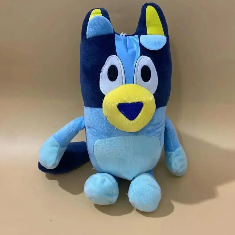 Bluey Family Plüschtiere, süße Simulation, Haustier, Hund, Patrouille, Bingo, Schwester, Kawai, Plüsch, Kinderspielzeug, Puppe, Weihnachtsgeburtstagsgeschenk, Spielzeug