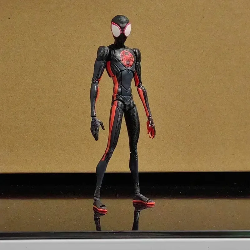 Shf Anime Spider-Man Figuarts Miles Morales Gwen Actionfiguren Gwen Spider Woman Figur Spiderman Figur PVC Modell Puppenspielzeug