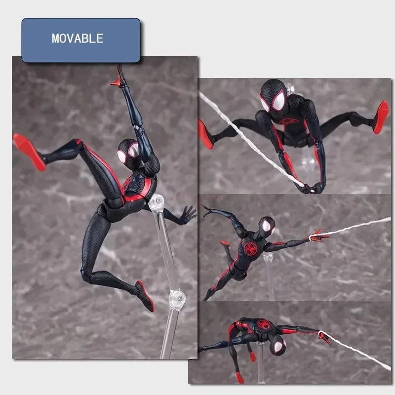 Shf Anime Spider-Man Figuarts Miles Morales Gwen Actionfiguren Gwen Spider Woman Figur Spiderman Figur PVC Modell Puppenspielzeug