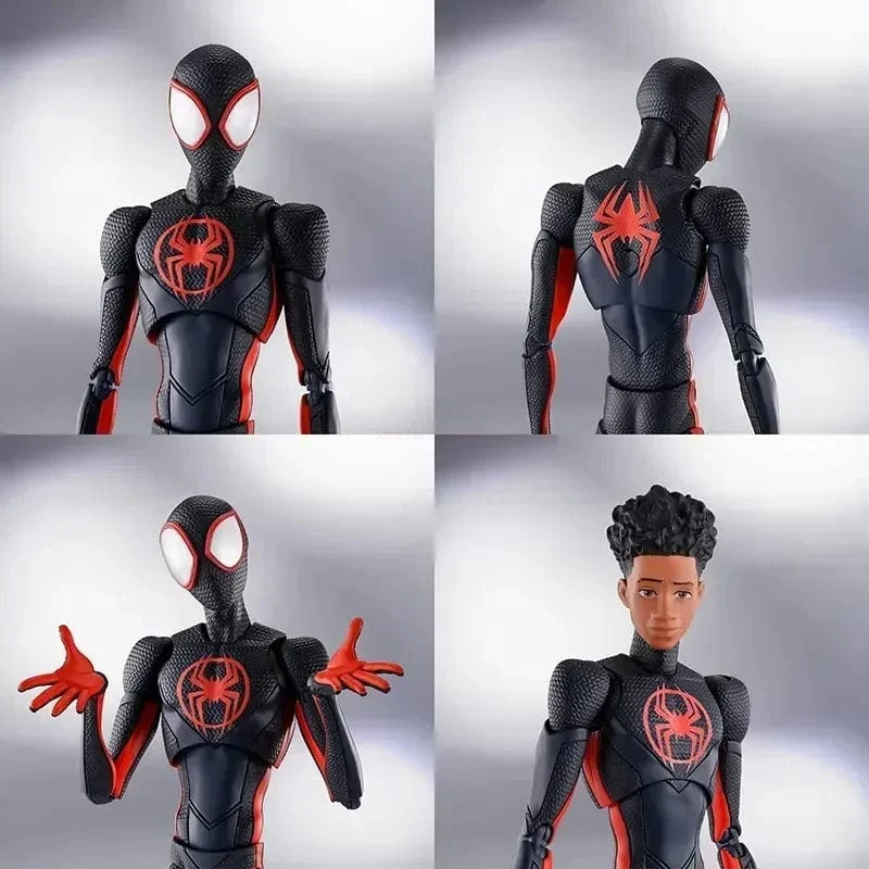 Shf Anime Spider-Man Figuarts Miles Morales Gwen Actionfiguren Gwen Spider Woman Figur Spiderman Figur PVC Modell Puppenspielzeug