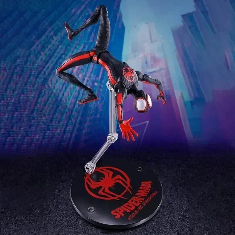 Shf Anime Spider-Man Figuarts Miles Morales Gwen Actionfiguren Gwen Spider Woman Figur Spiderman Figur PVC Modell Puppenspielzeug