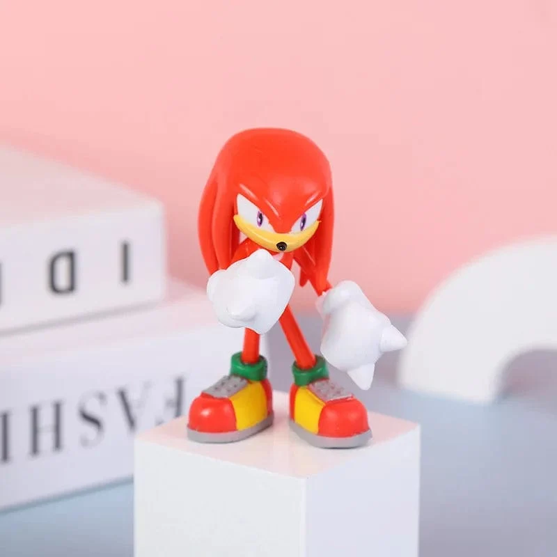6 Stil Heißer Verkauf Sonics Film und Fernsehen PVC Charakter Spielzeug Igel Schatten Schwanz Figur Modell Puppen Kinder Tier Spielzeug
