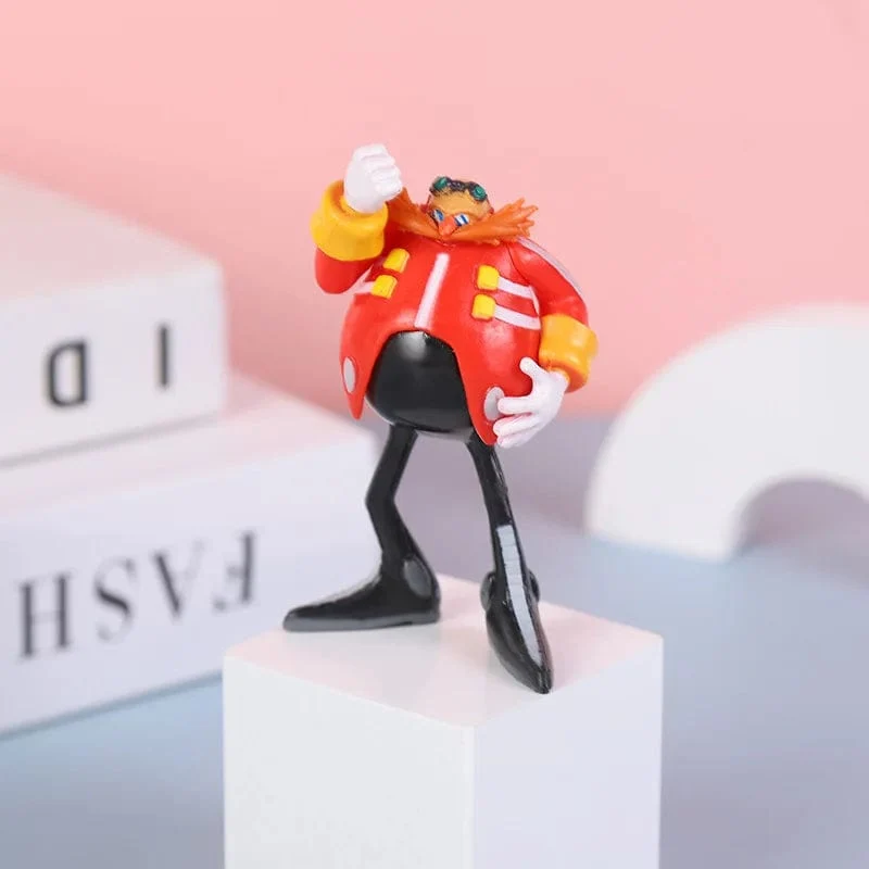 6 Stil Heißer Verkauf Sonics Film und Fernsehen PVC Charakter Spielzeug Igel Schatten Schwanz Figur Modell Puppen Kinder Tier Spielzeug