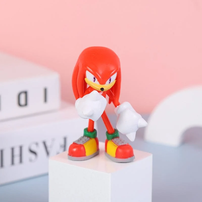 6 Stil Heißer Verkauf Sonics Film und Fernsehen PVC Charakter Spielzeug Igel Schatten Schwanz Figur Modell Puppen Kinder Tier Spielzeug