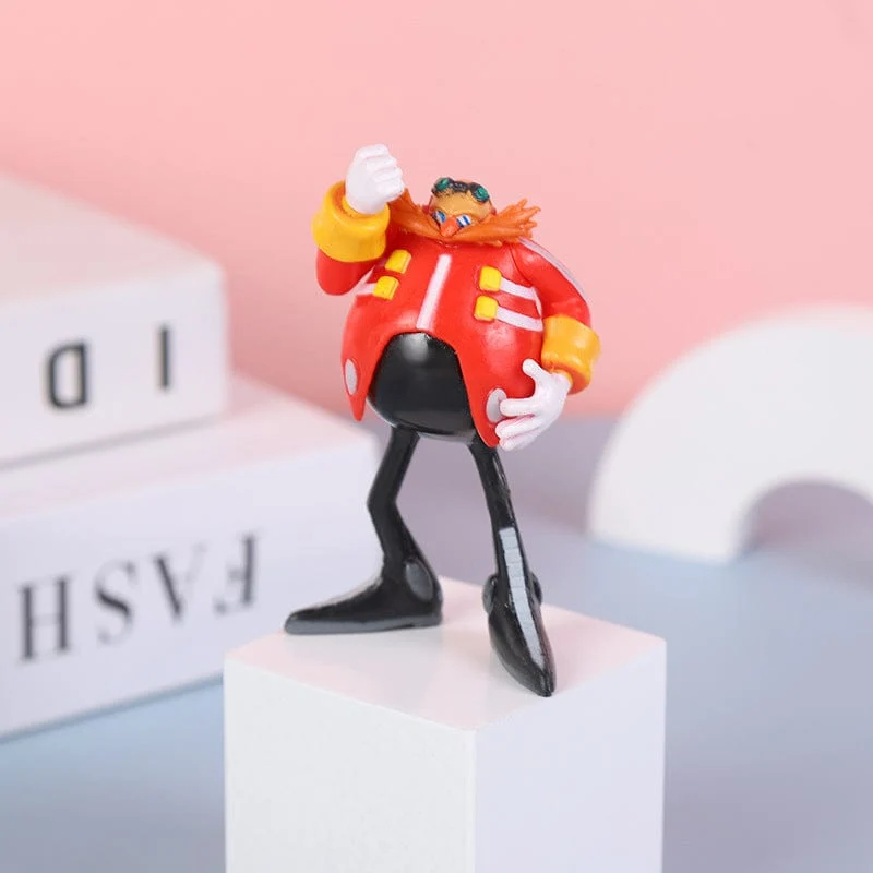 6 Stil Heißer Verkauf Sonics Film und Fernsehen PVC Charakter Spielzeug Igel Schatten Schwanz Figur Modell Puppen Kinder Tier Spielzeug