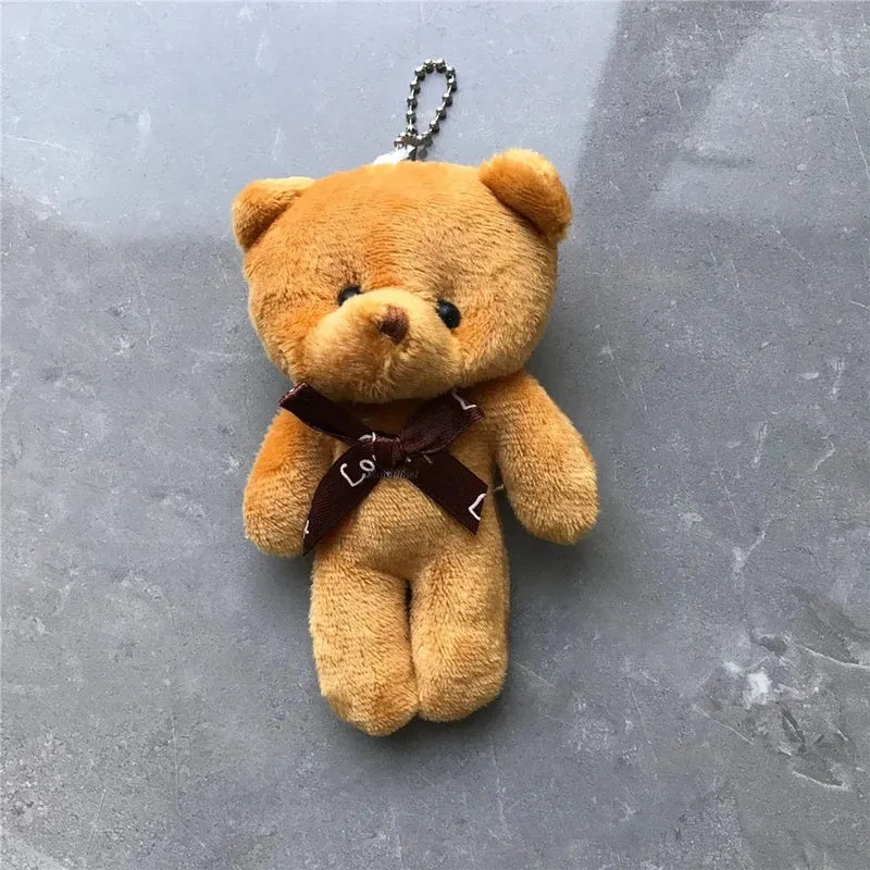 HEISSER VERKAUF - Plüschtier „Kleiner Bär“, 6 Farben - Schlüsselanhänger-PUPPE; Geschenke zur Dekoration von Hochzeitsfeiern