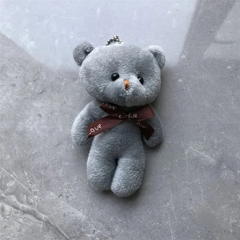 HEISSER VERKAUF - Plüschtier „Kleiner Bär“, 6 Farben - Schlüsselanhänger-PUPPE; Geschenke zur Dekoration von Hochzeitsfeiern