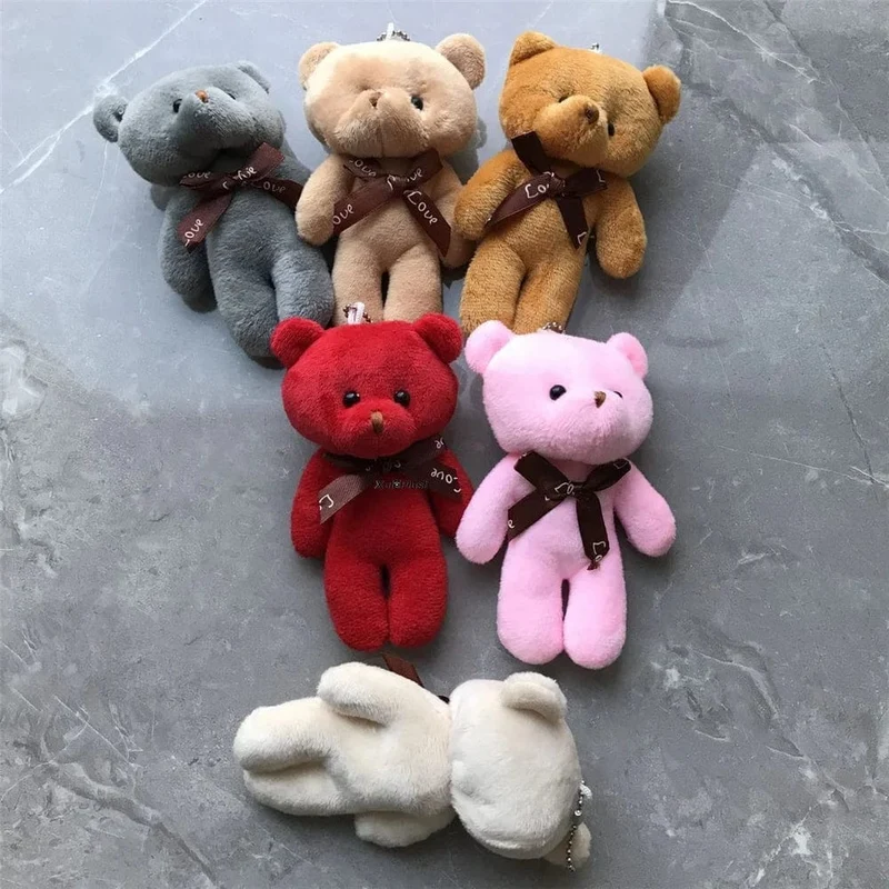 HEISSER VERKAUF - Plüschtier „Kleiner Bär“, 6 Farben - Schlüsselanhänger-PUPPE; Geschenke zur Dekoration von Hochzeitsfeiern