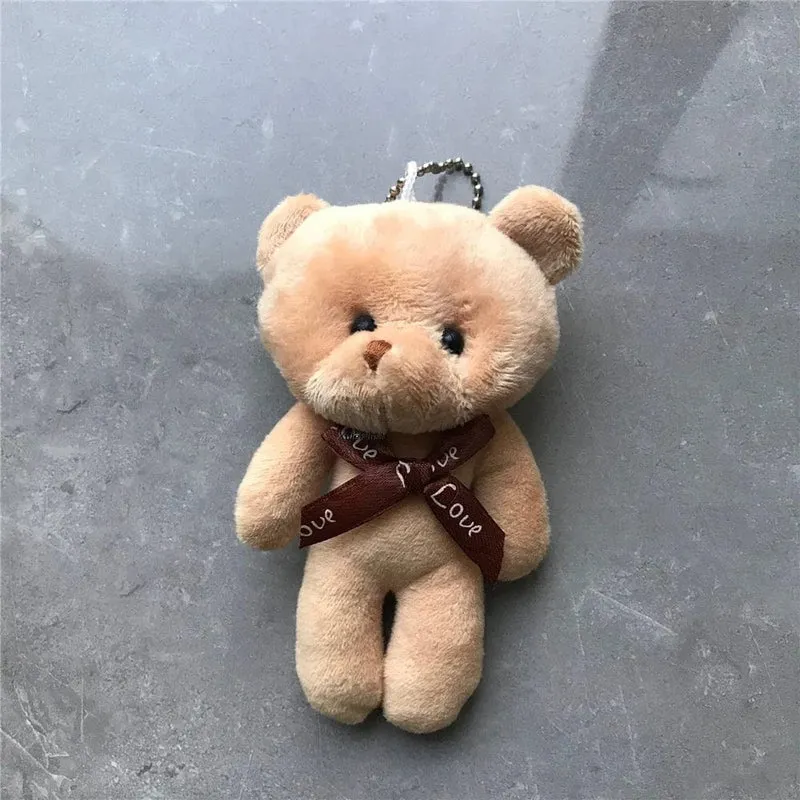 HEISSER VERKAUF - Plüschtier „Kleiner Bär“, 6 Farben - Schlüsselanhänger-PUPPE; Geschenke zur Dekoration von Hochzeitsfeiern
