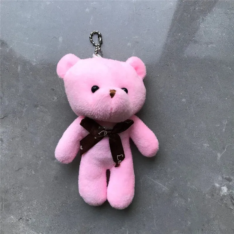 HEISSER VERKAUF - Plüschtier „Kleiner Bär“, 6 Farben - Schlüsselanhänger-PUPPE; Geschenke zur Dekoration von Hochzeitsfeiern
