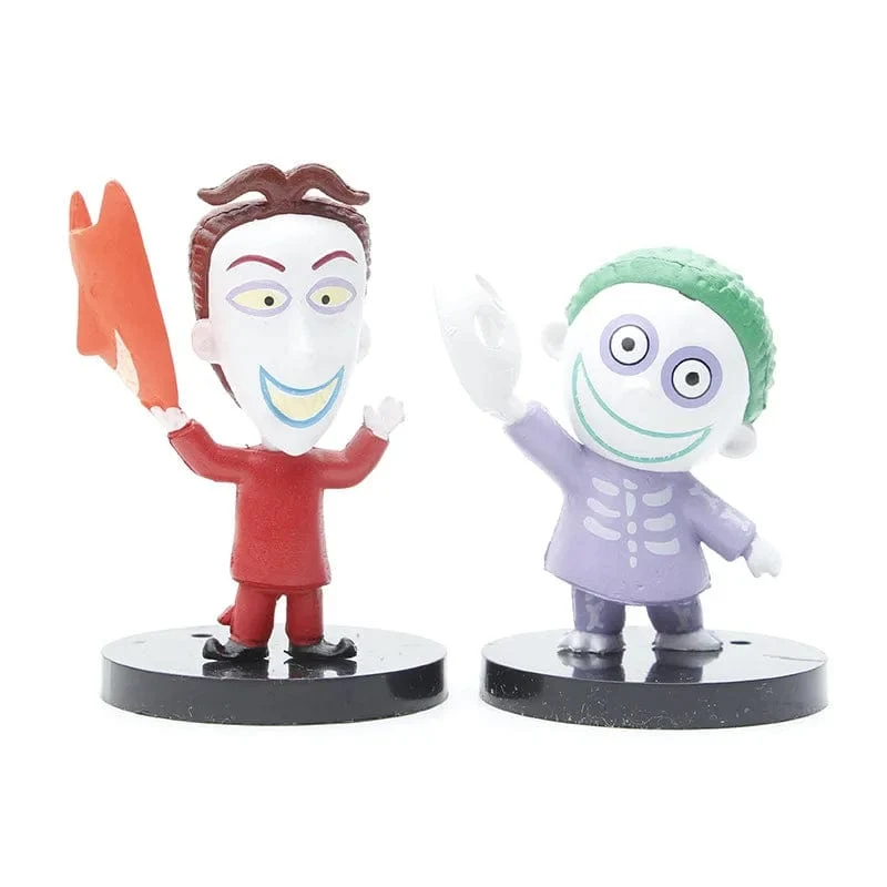 10 Teile/los Cartoon Der Albtraum Sally Skellington Jack Actionfigur Spielzeug Weihnachten PVC Modell Vinyl Figur Halloween Geschenk