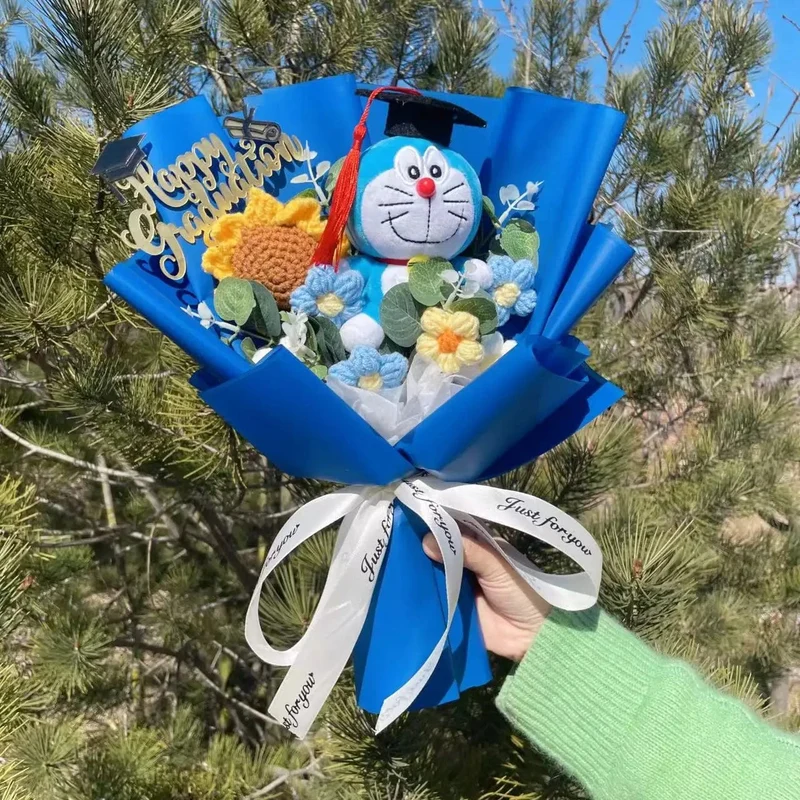 Cartoon Anime Serie Plüsch Kinderspielzeug Abschlussstrauß Kindertag Valentinstag Geburtstag Weihnachten Abschlussgeschenke