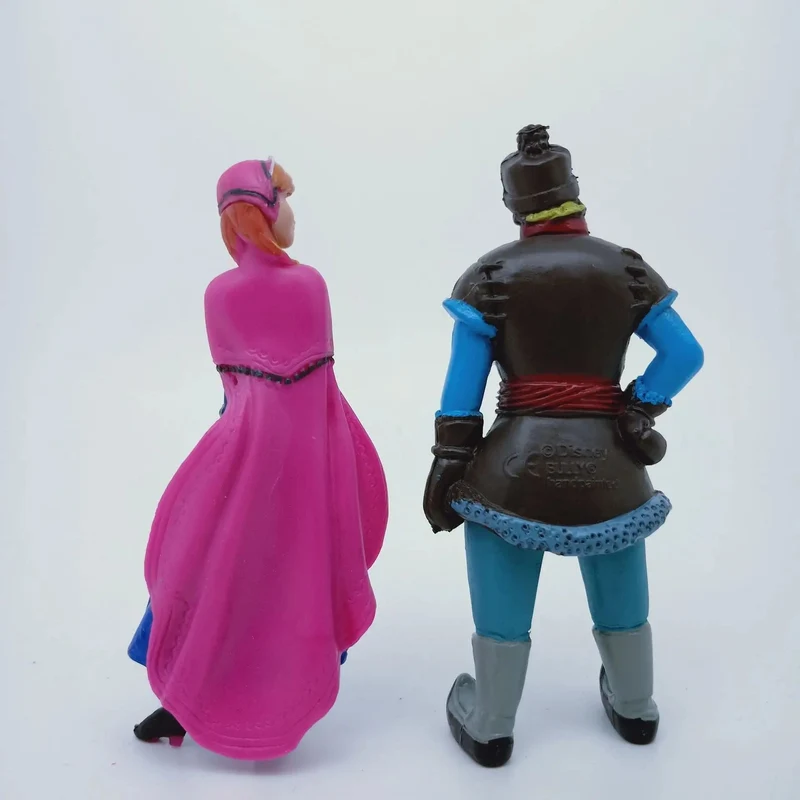 5 teile/satz Die Eiskönigin Prinzessin Schneekönigin Anna Elsa Kristoff Sven Olaf PVC Modell Action Figure Puppen Spielzeug für Kinder Weihnachtsgeschenk