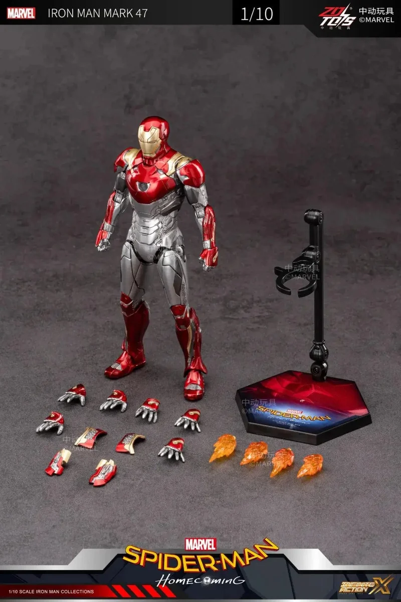 ZD Original Iron Man MK35 MK47 MK46 Iron Patriot MK17 MK21 MK42 MK50 War Machine Legends Avengers Actionfigur Sammeln Spielzeug Geschenk