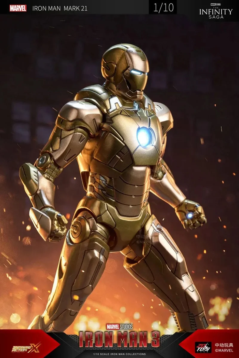 ZD Original Iron Man MK35 MK47 MK46 Iron Patriot MK17 MK21 MK42 MK50 War Machine Legends Avengers Actionfigur Sammeln Spielzeug Geschenk