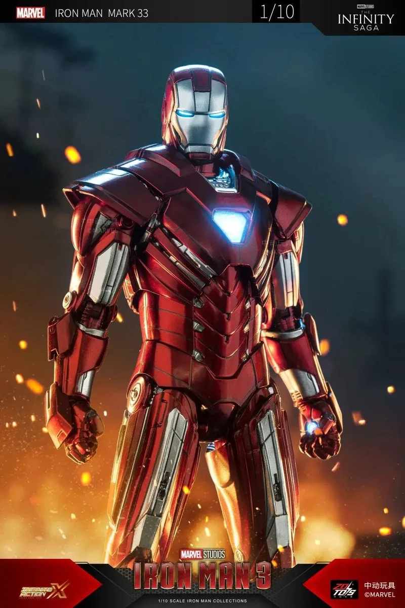 ZD Original Iron Man MK35 MK47 MK46 Iron Patriot MK17 MK21 MK42 MK50 War Machine Legends Avengers Actionfigur Sammeln Spielzeug Geschenk