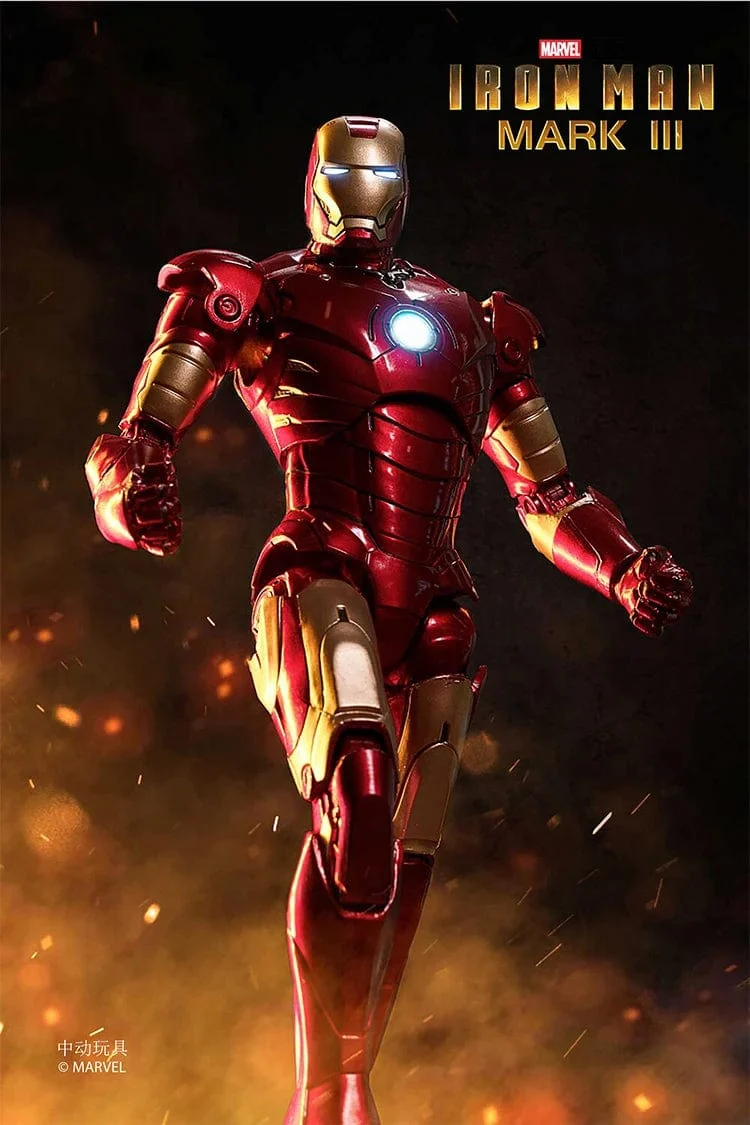 ZD Original Iron Man MK35 MK47 MK46 Iron Patriot MK17 MK21 MK42 MK50 War Machine Legends Avengers Actionfigur Sammeln Spielzeug Geschenk