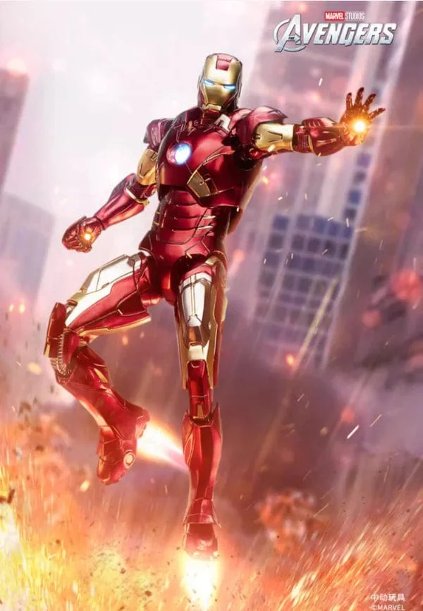 ZD Original Iron Man MK35 MK47 MK46 Iron Patriot MK17 MK21 MK42 MK50 War Machine Legends Avengers Actionfigur Sammeln Spielzeug Geschenk