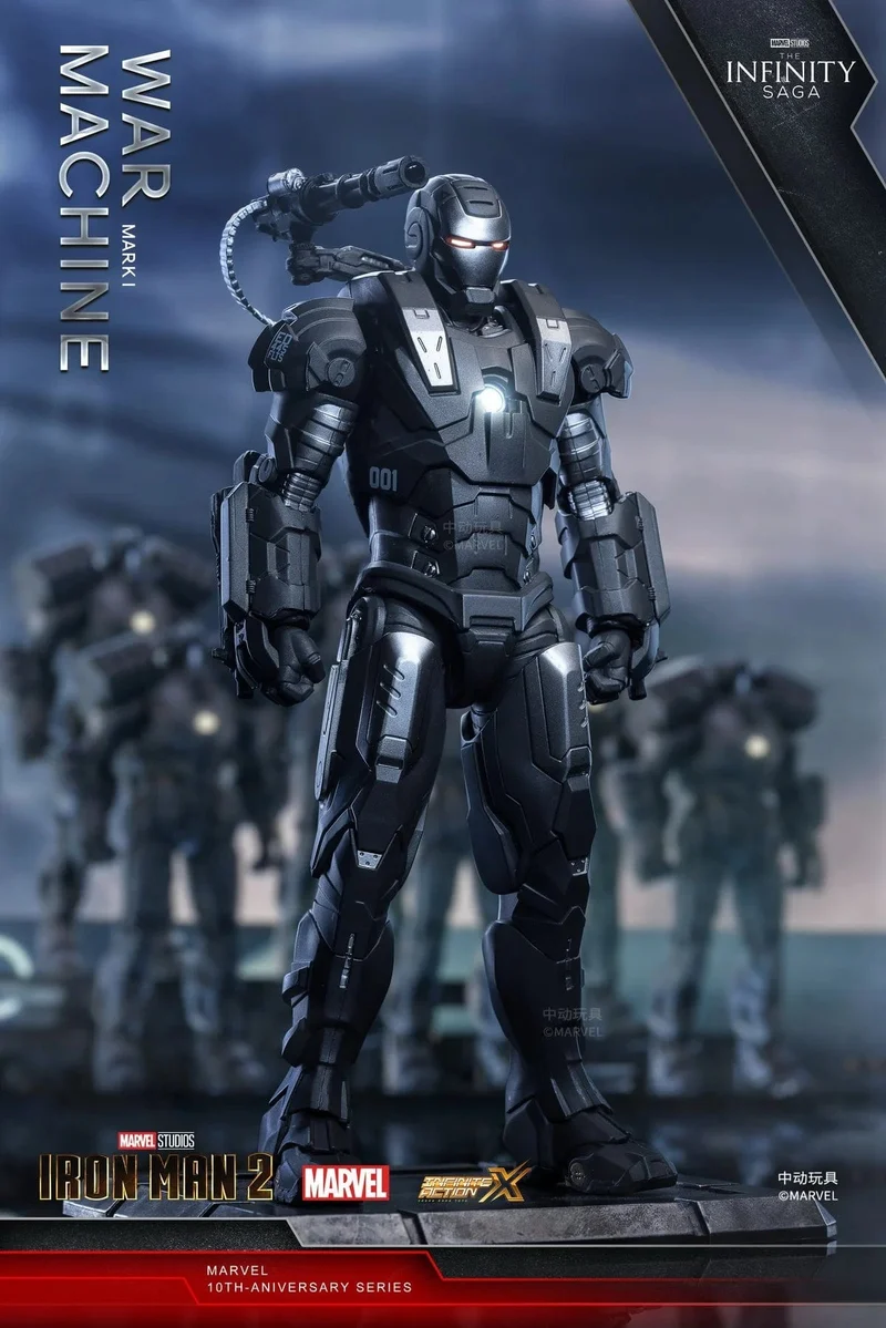 ZD Original Iron Man MK35 MK47 MK46 Iron Patriot MK17 MK21 MK42 MK50 War Machine Legends Avengers Actionfigur Sammeln Spielzeug Geschenk