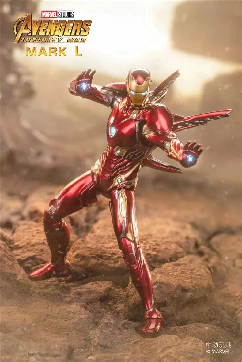 ZD Original Iron Man MK35 MK47 MK46 Iron Patriot MK17 MK21 MK42 MK50 War Machine Legends Avengers Actionfigur Sammeln Spielzeug Geschenk