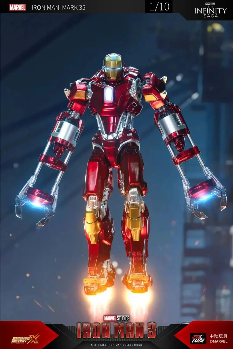 ZD Original Iron Man MK35 MK47 MK46 Iron Patriot MK17 MK21 MK42 MK50 War Machine Legends Avengers Actionfigur Sammeln Spielzeug Geschenk